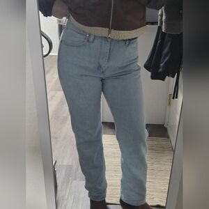 Wrangler Women's Slim Cowboy Cut Light Blue Jeans 27" Waist